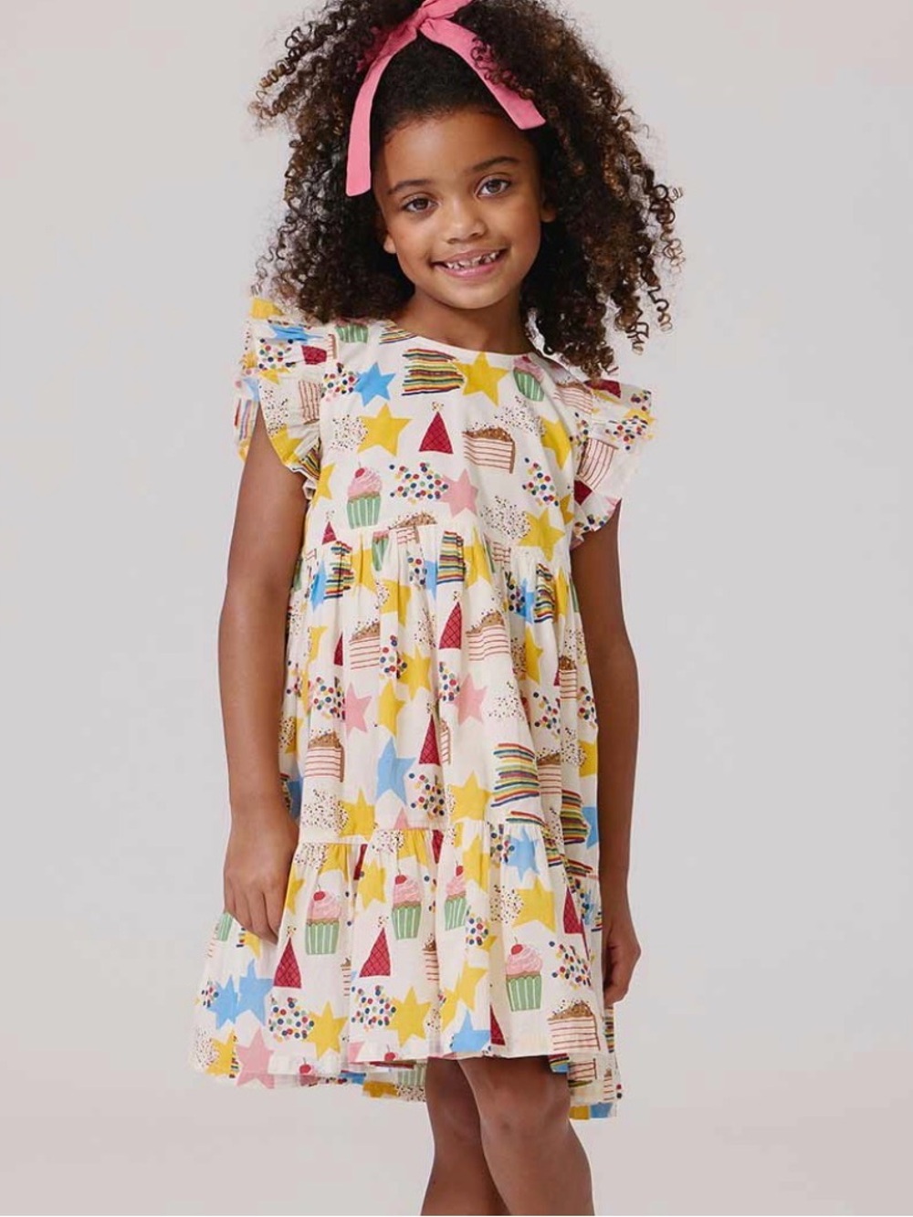 Birthday Dress girls size 7 by Pink Chicken